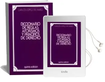 Descargar AudioLibro Diccionario de Reglas, Aforismos y Principios de Derecho (5ª Ed.) de Carlos Lopez De Haro año 1982