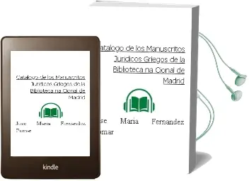 Descargar AudioLibro Catalogo de los Manuscritos Juridicos Griegos de la Biblioteca na Cional de Madrid de Jose Maria Fernandez Pomar año 1990
