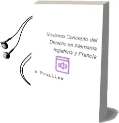 Descargar AudioLibro Novisimo Concepto del Derecho en Alemania, Inglaterra y Francia de A. Fouillee año 1990