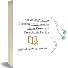Descargar AudioLibro Curso Sinóptico de Derecho Civil i: Derecho de las Personas y Derecho de Familia de Aníbal Guzmán Ávalos año 1990