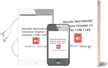 Descargar AudioLibro Derecho Matrimonial Canónico Volumen Iii: Cánones 1108-1165 de Federico R. Aznar Gil año 1990