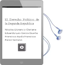 Descargar AudioLibro El Derecho Político de la Segunda República. de Nicolás; Lloréns Y Clariana, Eduardo Luis; García Duarte, Francisco; Ayala, Francisco Pérez Serrano año 1990