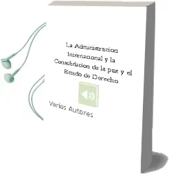 Descargar AudioLibro La Administración Internacional y la Consolidación de la paz y el Estado de Derecho de Varios Autores año 1990