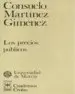 AudioLibro Los Precios Publicos de Consuelo Martinez Jimenez