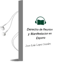 Descargar AudioLibro Derecho de Reunion y Manifestacion en España de Jose Luis Lopez Gonzalez año 1995