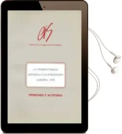 Descargar AudioLibro La Opinion Publica Española y la Integracion Europea 1994 de Juan Diez Medrano año 1995
