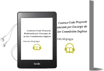 Descargar AudioLibro Contract Code Proyecto Redactado por Encargo de la law Commission Inglesa de Harvey Mcgregor año 1996