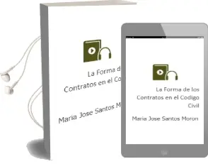 Descargar AudioLibro La Forma de los Contratos en el Codigo Civil de Maria Jose Santos Moron año 1996