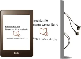 Descargar AudioLibro Elementos de Derecho Comunitario de Gregorio Robles Morchon año 1996