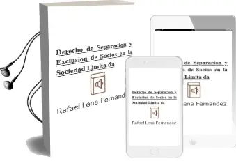 Descargar AudioLibro Derecho de Separacion y Exclusion de Socios en la Sociedad Limita da de Rafael Leña Fernandez año 1997