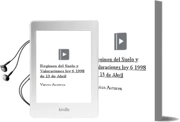Descargar AudioLibro Regimen del Suelo y Valoraciones: (Ley 6/1998, de 13 de Abril) de Varios Autores año 1998