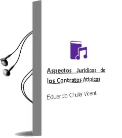 Descargar AudioLibro Aspectos Juridicos de los Contratos Atipicos de Eduardo Chulia Vicent año 1999