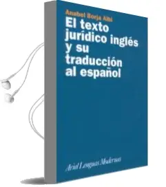 Descargar AudioLibro El Texto Juridico Ingles y su Traduccion al Español de Anabel Borja Albi año 2000