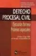 AudioLibro Derecho Procesal Civil: Ejecucion Forzosa; Procesos Especiales de Andres De La Oliva Santos