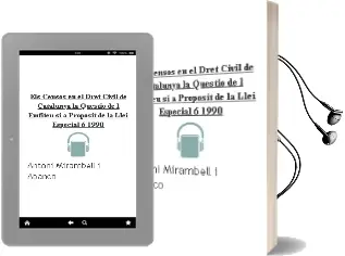 Descargar AudioLibro Els Censos en el Dret Civil de Catalunya: La Qüestio de l Emfiteu si (a Proposit de la Llei Especial 6/1990) de Antoni Mirambell I Abanco año 2001
