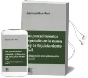 Descargar AudioLibro Los Procedimientos Especiales en la Nueva ley de Enjuiciamiento c Ivil de Ernesto De La Rocha Garcia año 2001