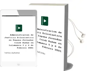Descargar AudioLibro Administracion de Justicia Eclesiastica en España: Jornadas Celeb Radas en Salamanca, 5 y 6 de Febrero 2001 de Varios Autores año 2002