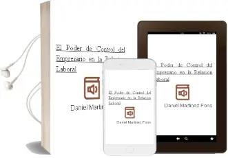 Descargar AudioLibro El Poder de Control del Empresario en la Relacion Laboral de Daniel Martinez Fons año 2002