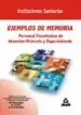 AudioLibro Ejemplos de Memoria: Personal Facultativo de Atencion Primaria y Especializada de Varios Autores