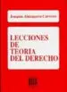 AudioLibro Lecciones de Teoria del Derecho (2ª Ed.) de Joaquin Almoguera Carreres