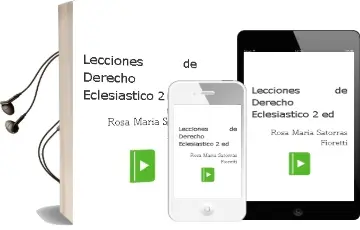 Descargar AudioLibro Lecciones de Derecho Eclesiastico (2ª Ed.) de Rosa Maria Satorras Fioretti año 2002