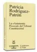 AudioLibro La Autonomia Procesal del Tribunal Constitucional de Patricia Rodriguez Patron