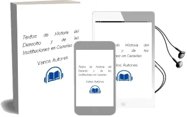 Descargar AudioLibro Textos de Historia del Derecho y de las Instituciones en Canarias de Varios Autores año 2003
