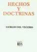 AudioLibro Hechos y Doctrinas de Giorgio Del Vecchio