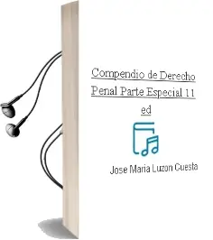 Descargar AudioLibro Compendio de Derecho Penal: Parte Especial (11ª Ed.) de Jose Maria Luzon Cuesta año 2003