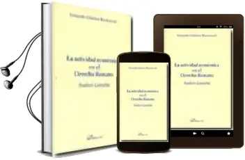 Descargar AudioLibro La Actividad Economica en el Derecho Romano de Fernando Jimenez Barriocanal año 2003