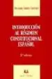 AudioLibro Introduccion al Regimen Constitucional Español (3ª Ed.) de Yolanda Gomez Sanchez