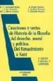 AudioLibro Cuestiones y Textos de Historia de la Filosofia del Derecho, Mora l y Politica: Del Renacimiento a Kant de Varios Autores