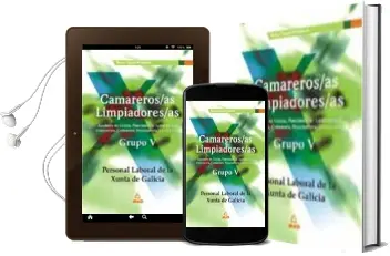 Descargar AudioLibro Camareros/As Limpiadores/As. Personal Laboral de la Xunta de Gali cia Grupo v: Test y Casos Practicos de Varios Autores año 2003