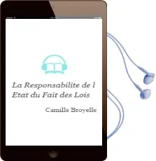 Descargar AudioLibro La Responsabilite de l Etat du Fait des Lois de Camille Broyelle año 2003