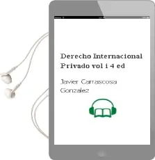 Descargar AudioLibro Derecho Internacional Privado (Vol. i) (4ª Ed.) de Javier Carrascosa Gonzalez año 2003