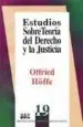 AudioLibro Estudios Sobre Teoria del Derecho y la Justicia de Otfried Höffe