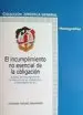 AudioLibro El Incumplimiento no Esencial de la Obligacion: Analisis del Incu Mplimiento no Esencial de las Obligaciones de dar de Susana Navas Navarro