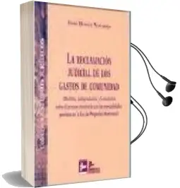 Descargar AudioLibro La Reclamacion Judicial de los Gastos de Comunidad de Jose Bonet Navarro año 2004