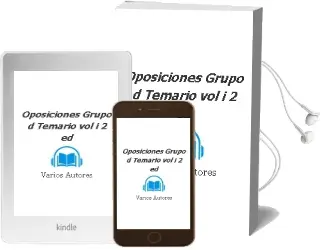 Descargar AudioLibro Oposiciones Grupo d: Temario (Vol. i) (2ª Ed.) de Varios Autores año 2004