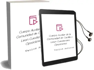 Descargar AudioLibro Cuerpo Auxiliar de la Comunidad de Castilla y Leon: Cuestionario Oposiciones de Varios Autores año 2004