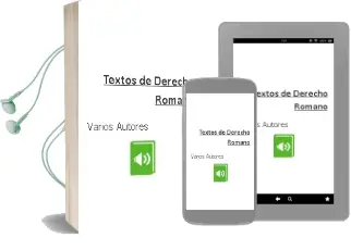 Descargar AudioLibro Textos de Derecho Romano de Varios Autores año 2004