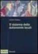 AudioLibro Il Sistema Delle Autonomie Locali de Luciano Vandelli