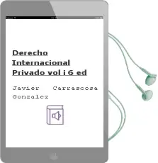 Descargar AudioLibro Derecho Internacional Privado (Vol. i) (6ª Ed.) de Javier Carrascosa Gonzalez año 2005