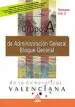 AudioLibro Grupo a de Administracion General Bloque General de la Generalita t Valenciana: Temario (Vol. ii) de Varios Autores