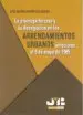 AudioLibro La Prorroga Forzosa y su Denegacion en los Arrendamientos Urbanos Anteriores al 9 de Mayo de 1985 de J. M. Zaforteza Socias