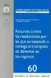 AudioLibro Recursos Contra las Resoluciones por las que se Suspende o Denieg a la Inscripcion de Derechos en los Registros de Varios Autores