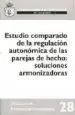 AudioLibro Estudio Comparado de la Regulacion Autonomica de las Parejas de h Echo: Soluciones Armonizadoras de Encarnacion (Dir.) Roca Trias