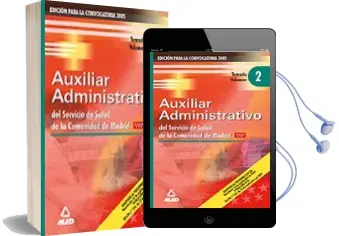 Descargar AudioLibro Auxiliares Administrativos del Servicio de Salud de la Comunidad de Madrid: Temario Vol. ii de Varios Autores año 2005