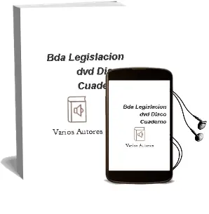 Descargar AudioLibro Bda Legislacion dvd (Disco + Cuaderno) de Varios Autores año 2005