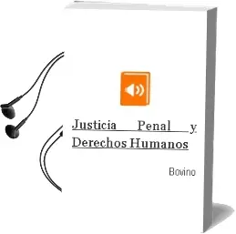 Descargar AudioLibro Justicia Penal y Derechos Humanos de Bovino año 2005